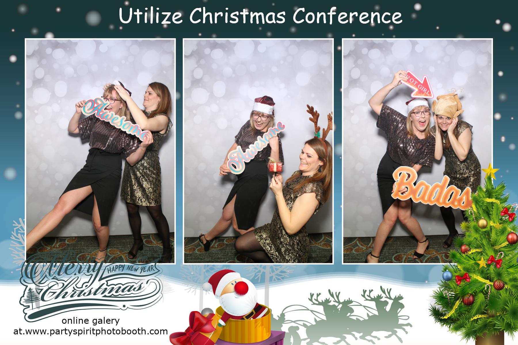 Utilize Christmas Conference | View more photos from the event at gallery.partyspiritphotobooth.com/u/PartySpiritPhotoBooth/Utilize-Christmas-Conference